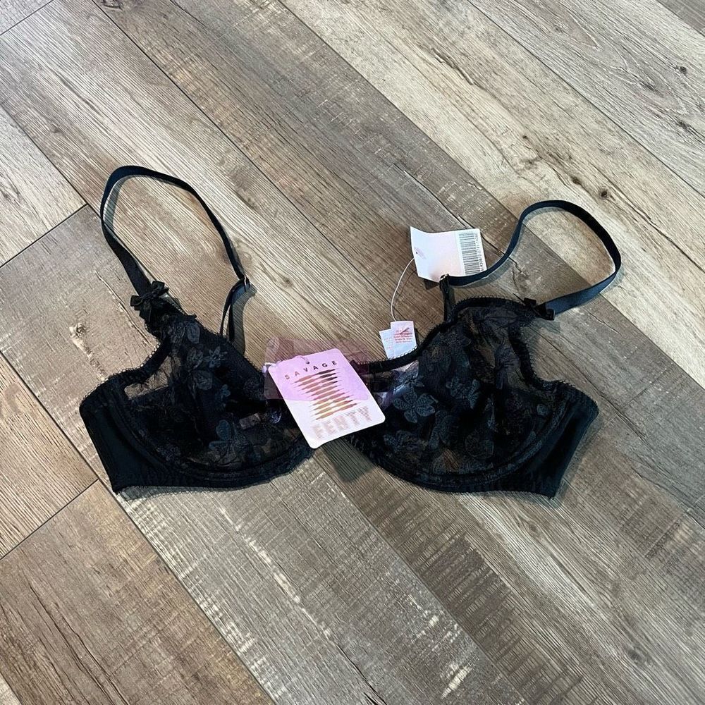 Savage X Fenty floral bra size 36C